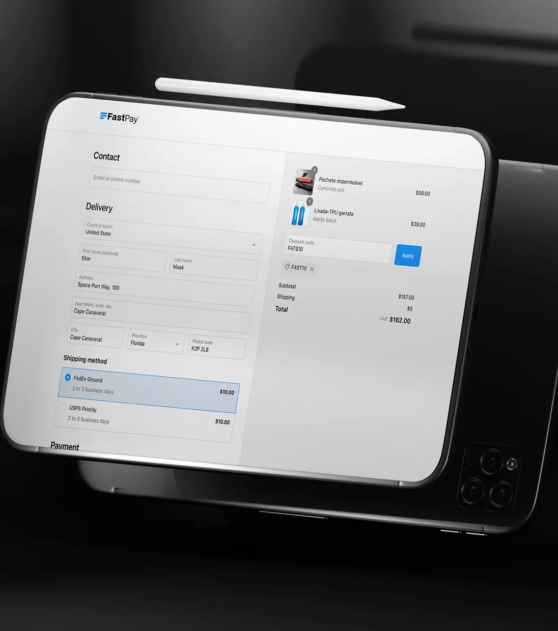 Fastpay Casino Dashboard