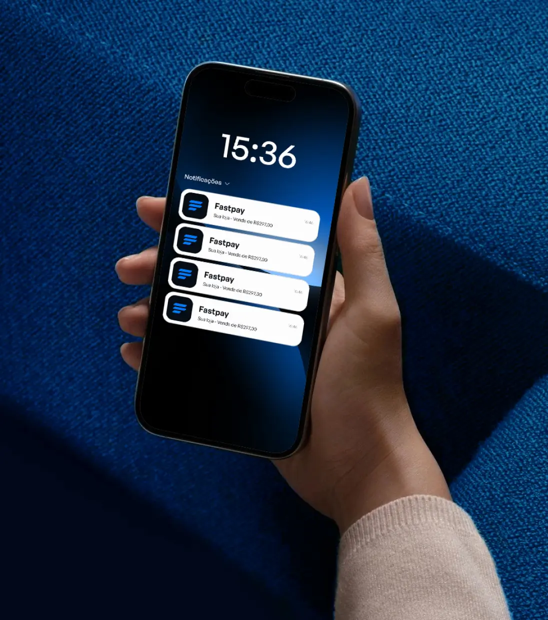 Fastpay Casino mobile app interface on a smartphone